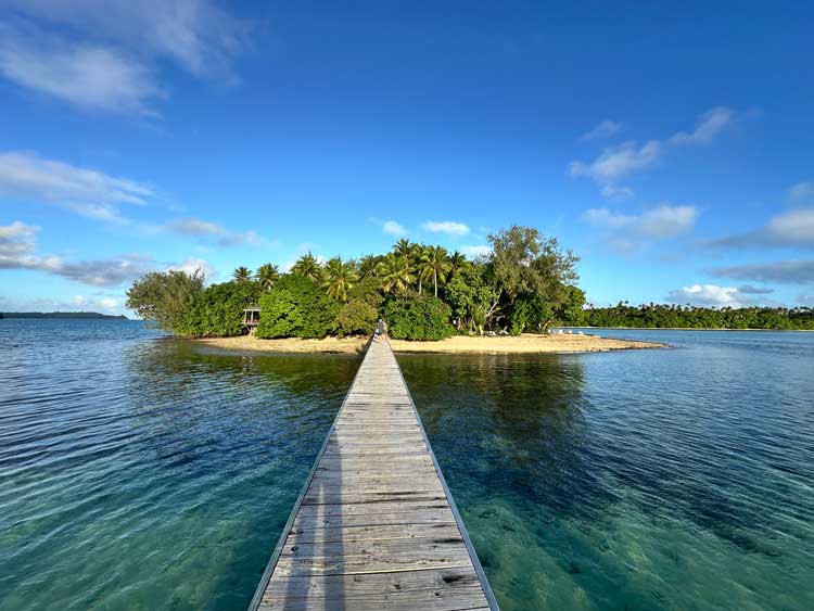 Mandala Resort is a private island in Tonga