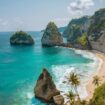 Beach in Bali, Indonesia.