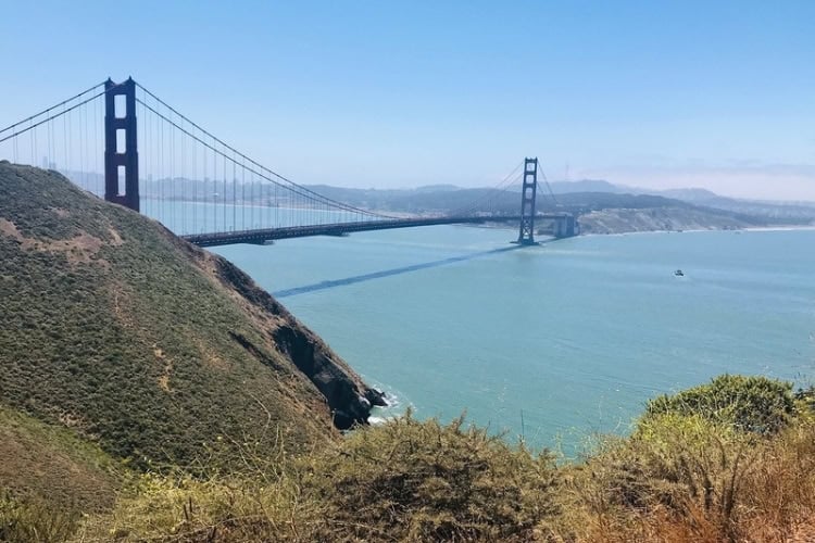 Golden Gate Bridge views