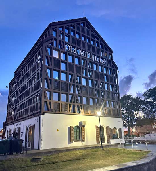 Old Mill Hotel in Klaipėda, Lithuania. Photo by Janna Graber