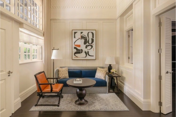 Palm Court Suite Parlor at Raffles Singapore