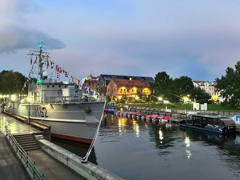 The M52 "Sūduvis," a former German mine trawler that served Lithuania's naval forces for 22 years. Photo by Janna Graber