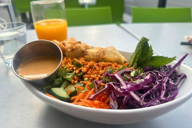 Pure Kitchen's rainbow bowl. Photo by Teresa Bergen.