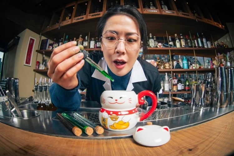 Cocktail crafting at Tokyo Confidential