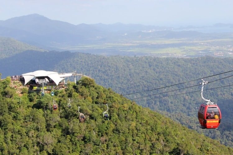 Langkawi SkyCab. Photo by Ayan Adak