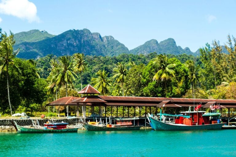 Langkawi offers an abundance of natural beauty, wildlife and relaxation. Image by Nalidsa Sukprasert from Getty Images via Canva