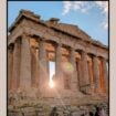 The Parthenon on the Acropolis of Athens, Greece. Photo by Frank Hosek Pinterest