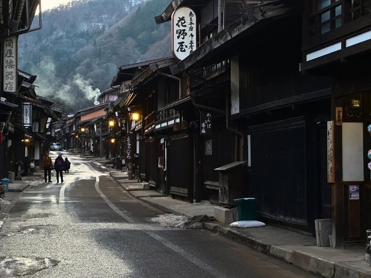 The peaceful village of Narai. Photo by Isabella Miller