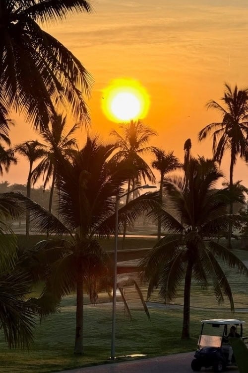 Golf course at Dreams Estrella Del Mar. Photo by Jill Weinlein