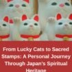 Gotokuji—Tokyo’s reputed "lucky cat temple" considered the birthplace of the maneki-neko. Photo by Alex Chatziagorakis, Pinterest