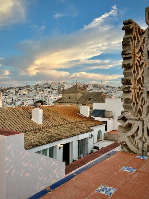Rooftop view of Arcos de la Frontera, Spain