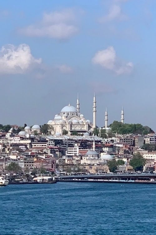 The Blue Mosque in Istanbul. Photo by Brent Cassie