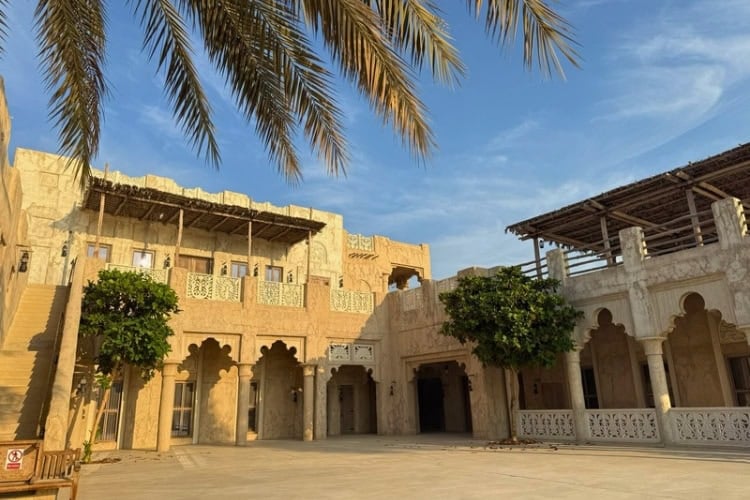 Buildings along Dubai Creek. Photo by Teresa Bergen