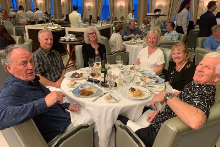 Grand Dining Room, where menus changed daily by Brent Cassie