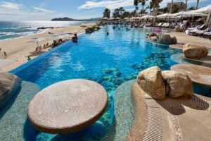Infinity Pool at Villa La Valencia Beach Resort & Spa. Photo by Jill Weinlein