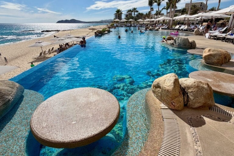 Infinity Pool at Villa La Valencia Beach Resort & Spa. Photo by Jill Weinlein