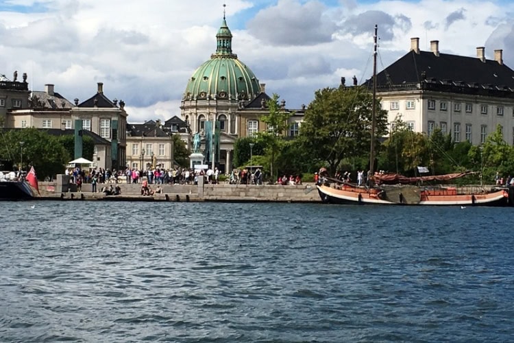 Amalienborg Palace in Copenhagen. Photo by Brent Cassie