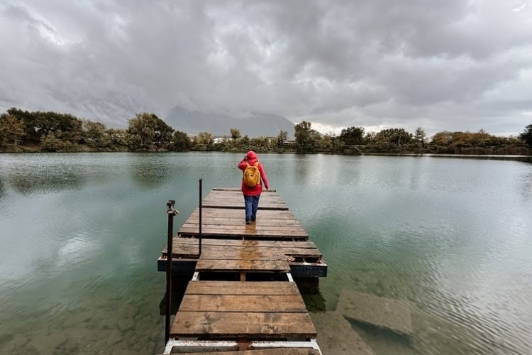 Telese Lake in Campania, South Italy. Photo by Anna Pernice Pinterest