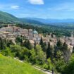 Assisi in the pastoral landscape of Umbria Province. Photo by Avery Chmelewski