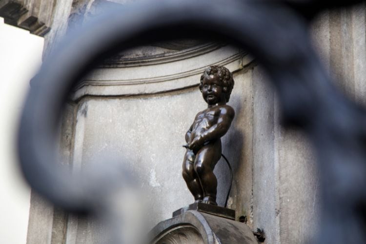 The humourous Mannekin Pis.