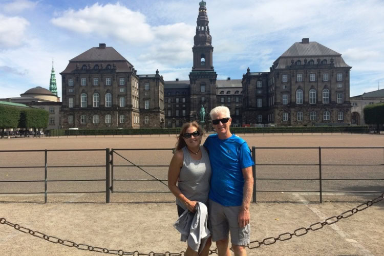 Christiansborg Palace on Slotsholmen Island. Photo by Kyle Cassie