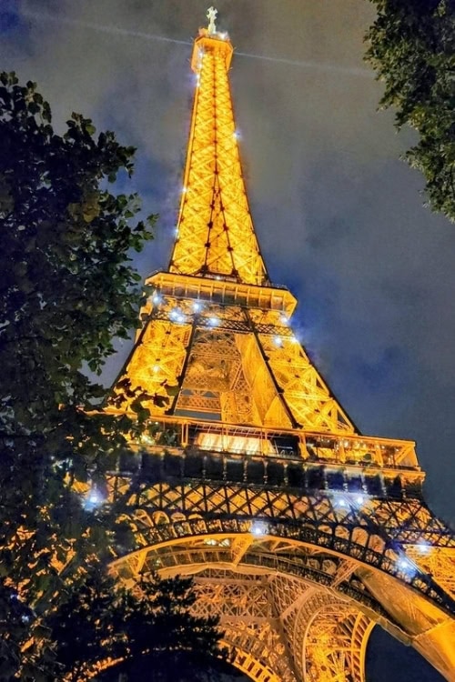 Eiffel Tower in Paris. Photo by Dorothy Maillet