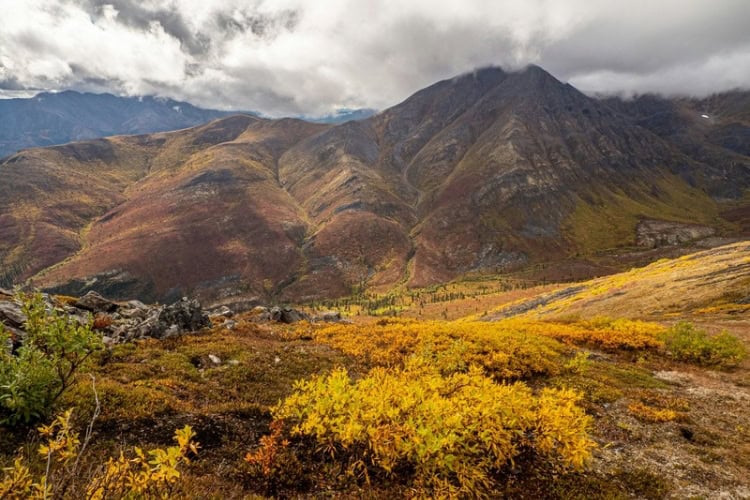 Mountains in Yukon, Canada. Photo by Lesly Derksen, Unsplash