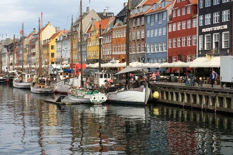 Nyhavn pretty pallet in Copenhagen. Photo by Brent Cassie