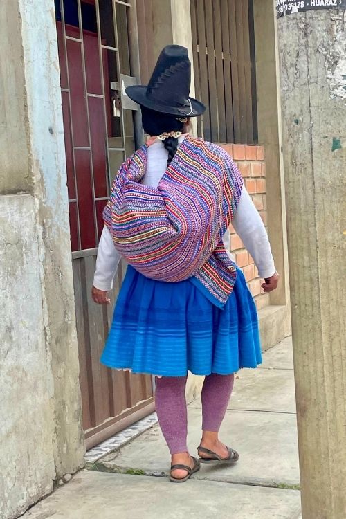 On the streets of Carhuaz, Peru. Photo by Chana Widawski