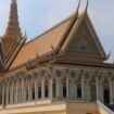 Phnom Penh royal palace. Photo by author