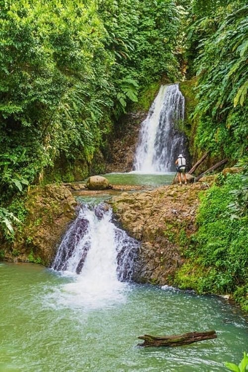 Seven Sisters Waterfalls in Grenada. Photo courtesy of Tourism Grenada