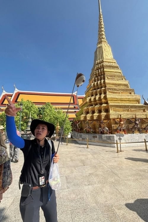 Siri, petite but unstoppable, suggests with a smile that we are about to learn far more than expected. Photo by Brent Cassie