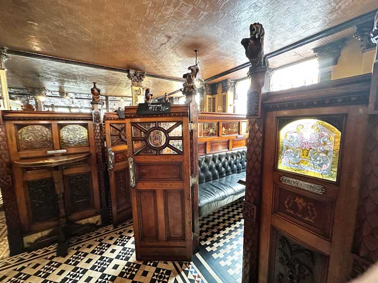 Crown Bar has been a local favorite since it was founded in 1826. Photo by Janna Graber