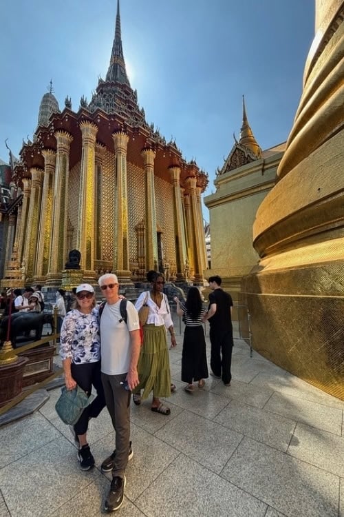 The Grand Palace in Bangkok. Photo courtesy of our guide Siri