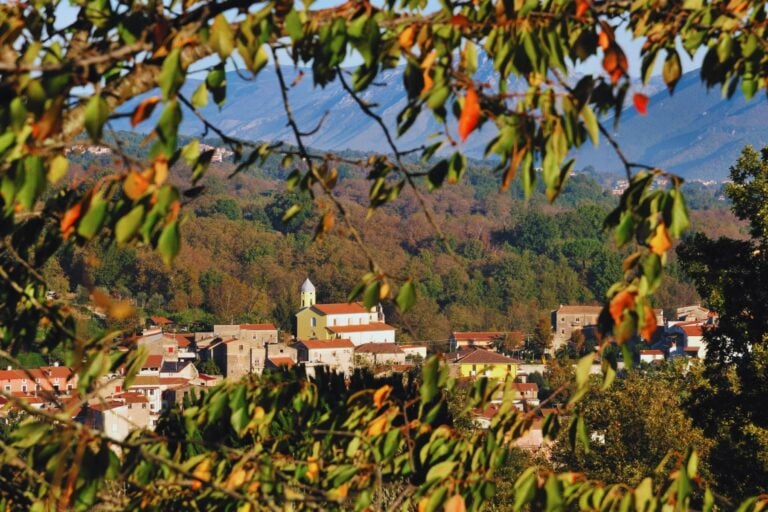 Teano is one of the historic towns you'll pass on the Southern route of Via Francegina. Image by serfeo from Getty Images via Canva