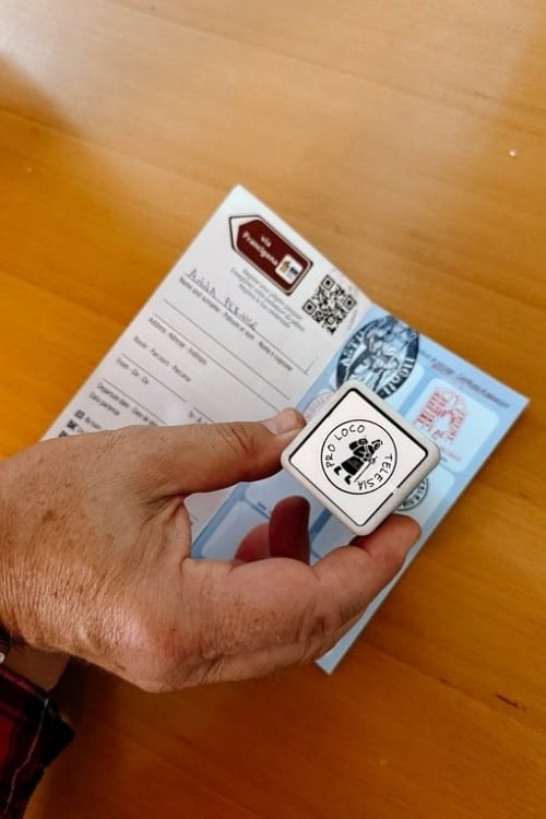 Via Francigena Pilgrim Passport. Photo by anna_pernice