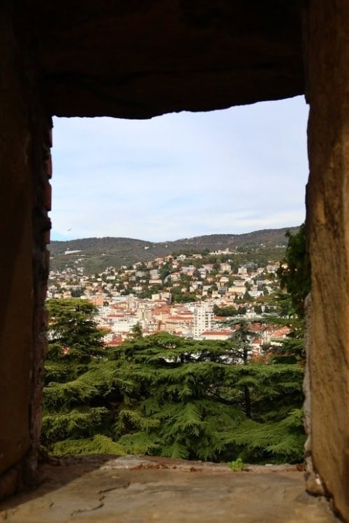 View over the city from Trieste castle. Photo by Jessica Holmes