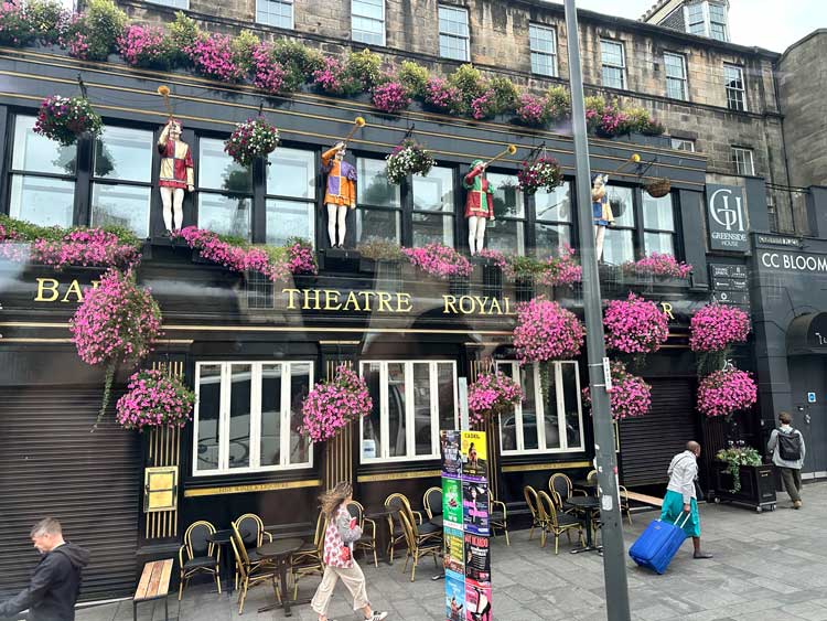 A beautiful day in Edinburgh, Scotland. Photo by Janna Graber