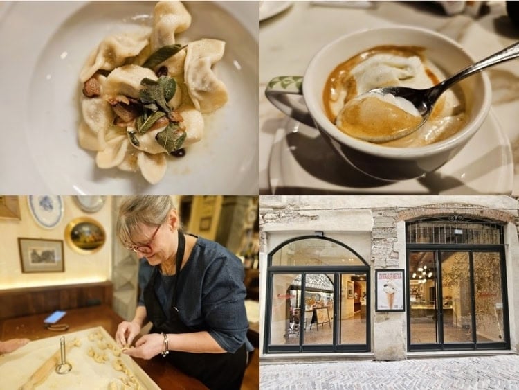 Bergamo is renowned for its casoncelli pasta and as the birthplace of the stracciatella gelato flavor. Photo by Zuzana Zimmermannova