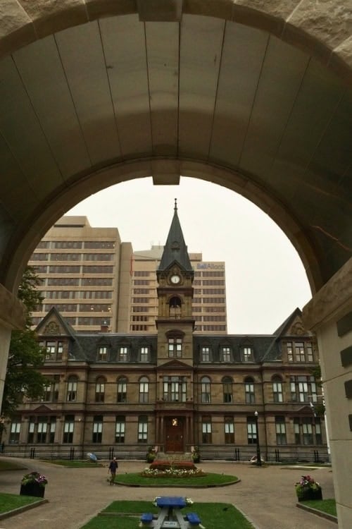 A city of contrasts. Photo by Brent Cassie