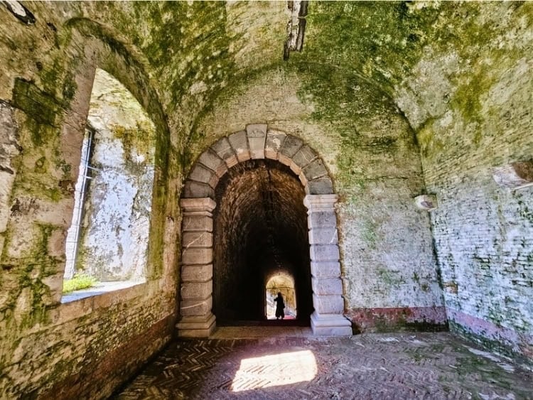 Visitors can explore the counter-mine tunnels. Photo by Zuzana Zimmermannova