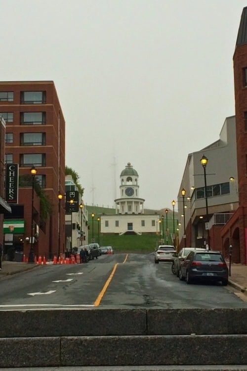 Citadel above the downtown core. Photo by Brent Cassie