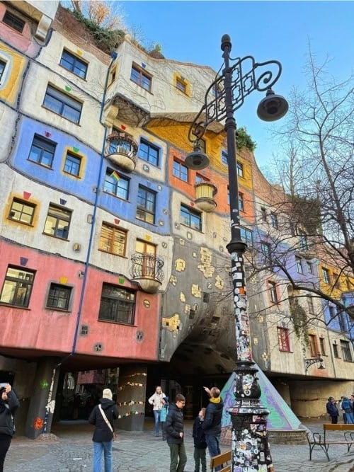Hundertwasserhaus in Vienna. Photo by Meryl Pearlstein