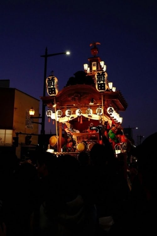 Japanese Festival Float Illuminated at Night. Photo by Pincalo, Pexels