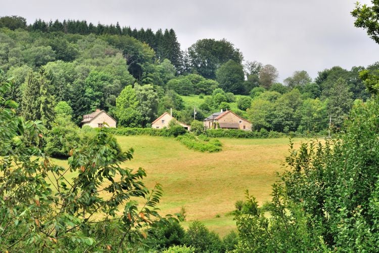 Idyllic village in Morvan