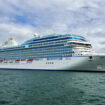 Oceania Allura, described as a floating kitchen with guest rooms. Photo by Tab Hauser
