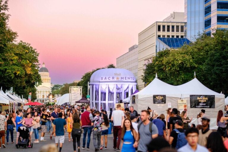 Sacramento's Farm-to-Fork Festival holds several mini-events throughout the year. Photo courtesy of Visit Sacramento