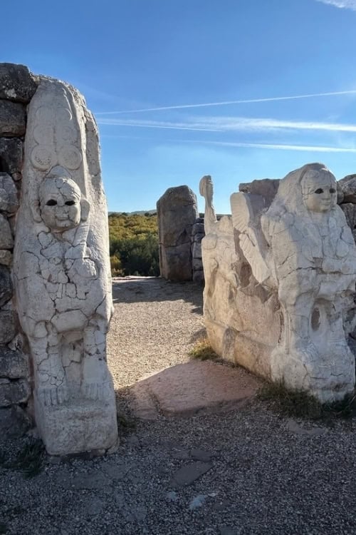 The Sphinx Gate of Hattusa. Photo by Paul Ehrlich