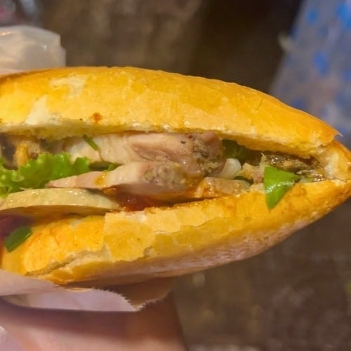 A bánh mì sandwich in Vietnam. Photo by Rafael Boceanu