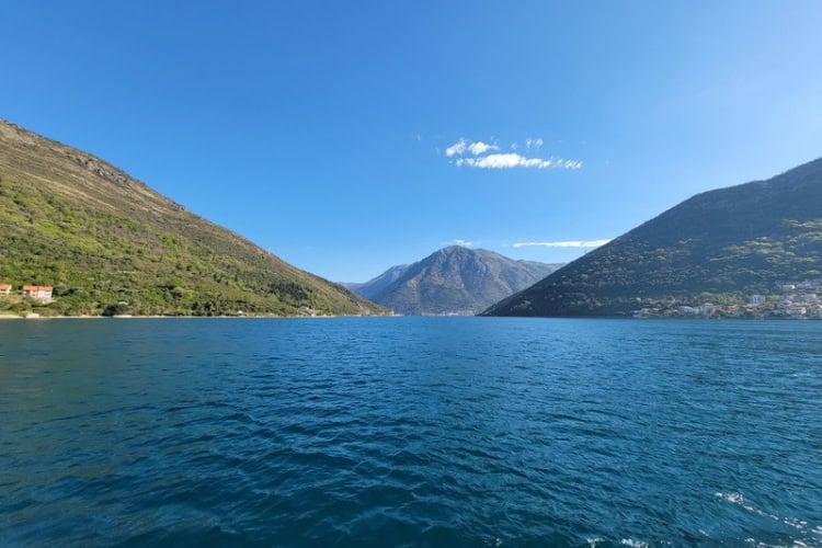 A lake acting like a bay in Kotor, Montenegro. Photo by Eric D. Goodman